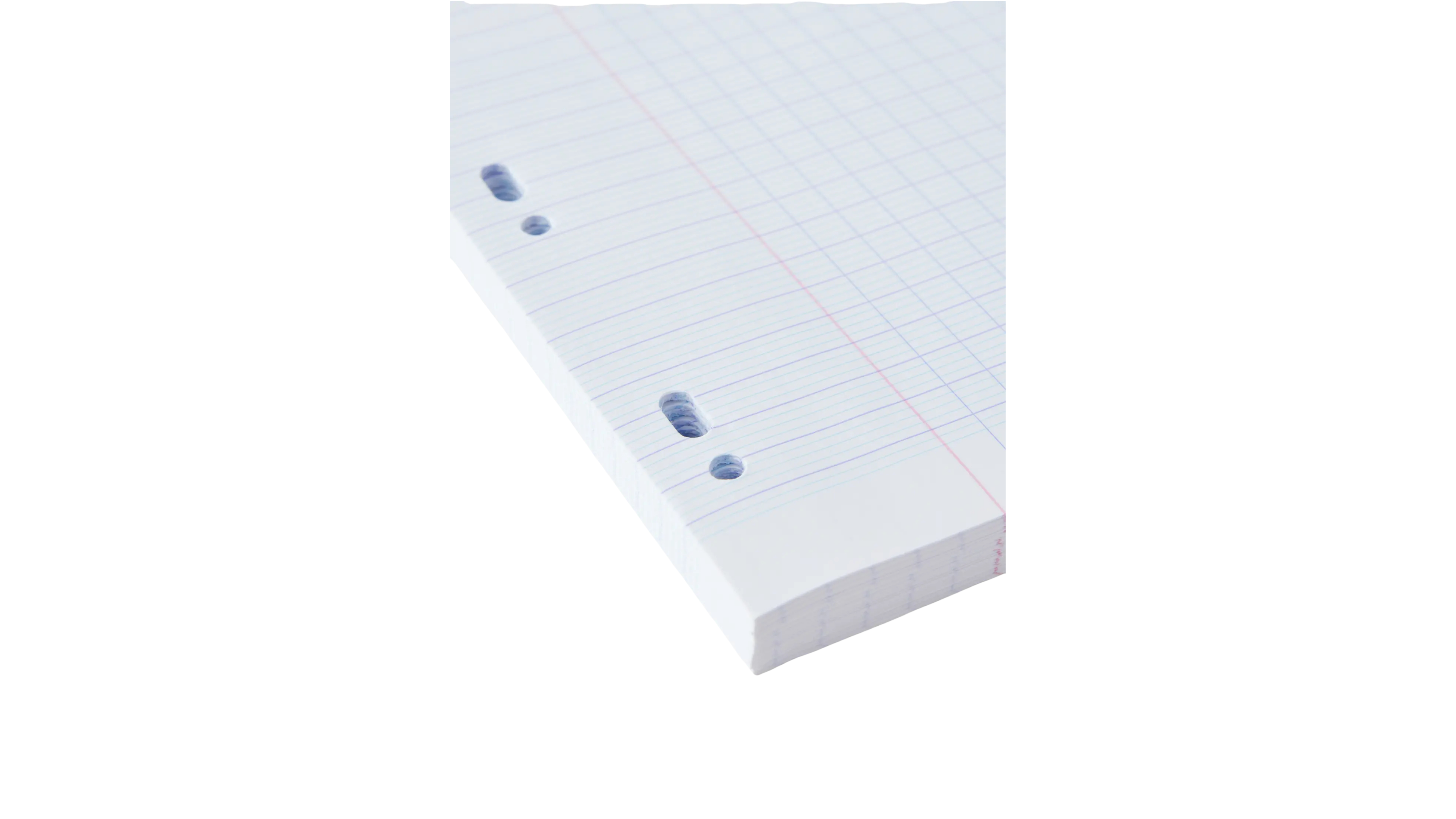 Feuilles perforées